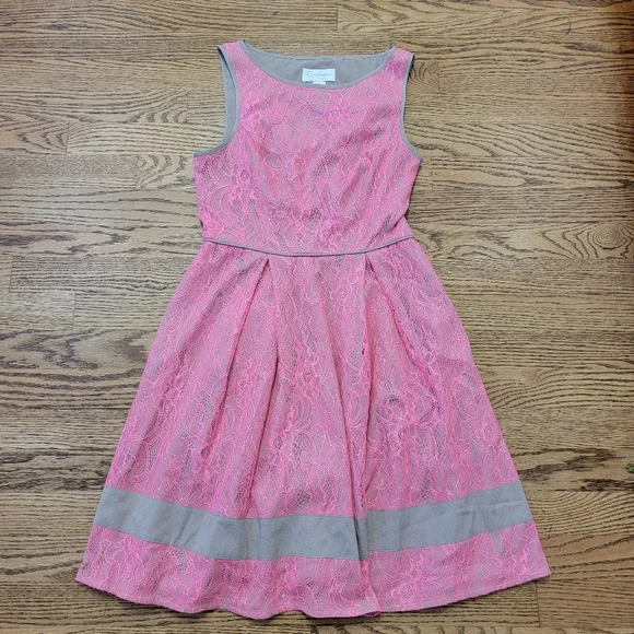chinese dress ladies Jessica Simpson Size Medium Watermelon Lace Maternity Dress – 2ndchild